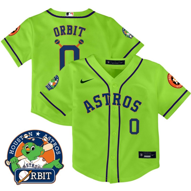 Toddler's Astros Orbit Baby Jersey - All Stitched