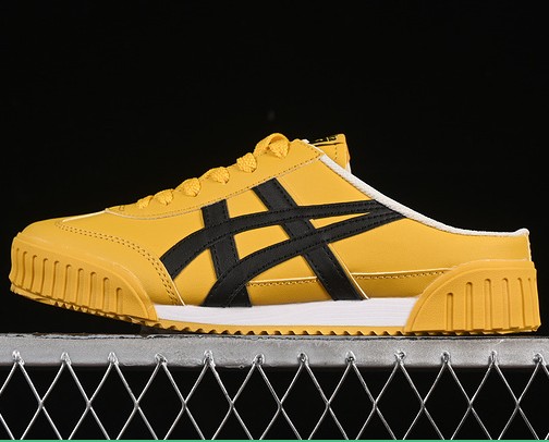 Women's Onitsuka Tiger Mexico 66 Yellow Black 1183C012-105 Sneaker
