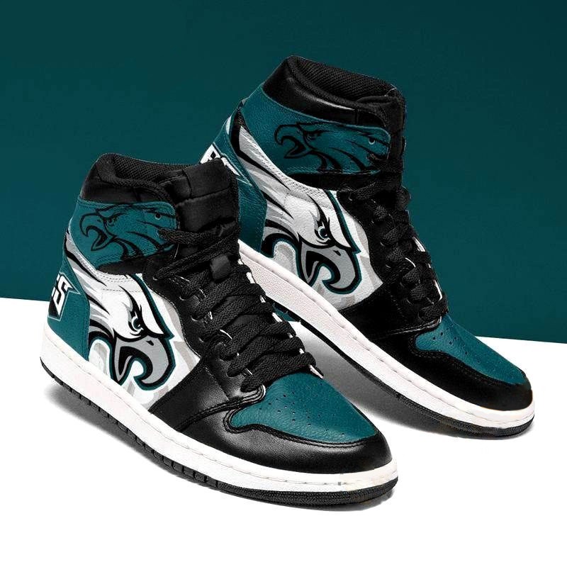 Philadelphia Eagles V2 - Black Sneaker Boots