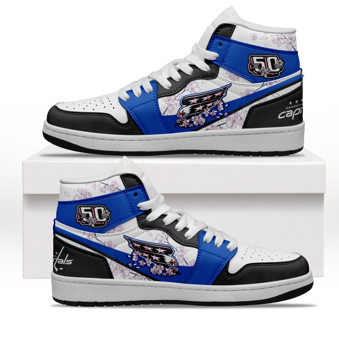 Washington Capitals 50th Anniversary Cherry Blossom - Sneaker Boots
