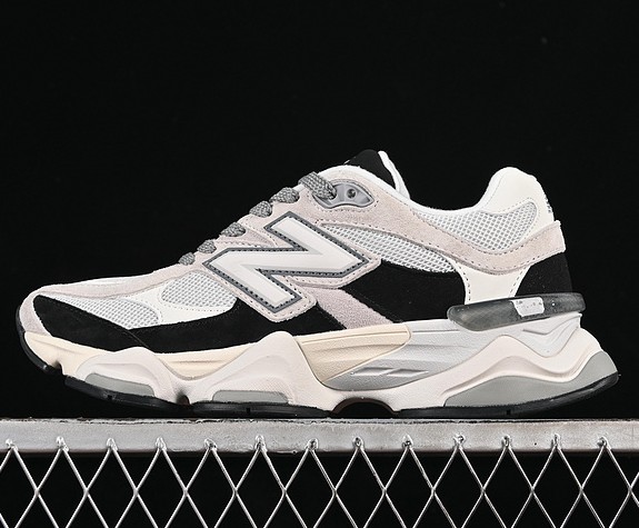 New Balance 9060 Grey Jet Black U9060JBB Unisex Lifestyle Sneaker