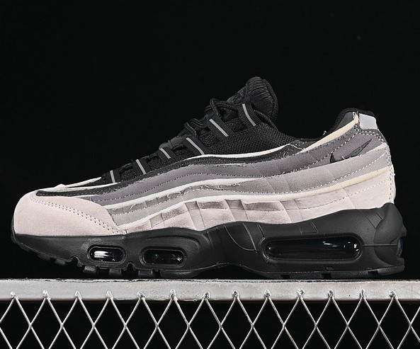 Nike Air Max 95 Comme des Garcons Black Grey White CU8406-101 sneaker