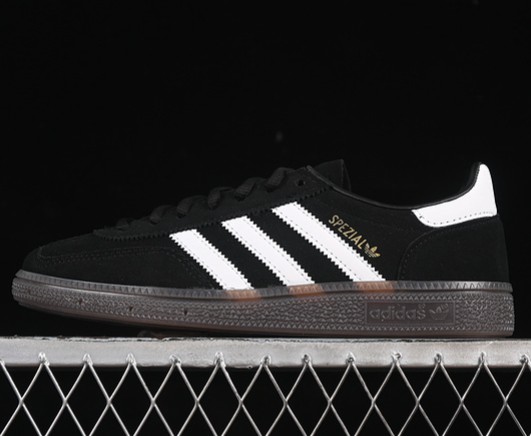 Adidas Originals Handball Spezial Core Black/ Cloud White/ Gum DB3021 Sneaker (Men's US7-11 Women's USW5-7.5)