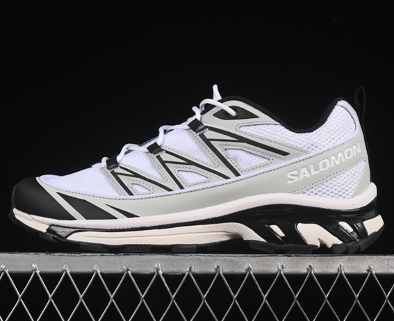 Salomon XT-6 Expanse White Metal Black 475731 (Women's USW5-7.5 Men's US7-11) Sneaker