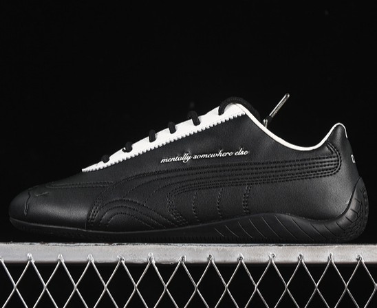 Noafterno Speedcat OG Sneaker Unisex Puma Black White 404267-02 (Men's US7.5-11.5 WMNS USW6-8.5)
