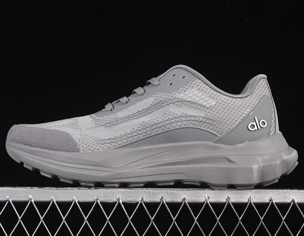 Unisex Alo yoga Runner Grey/ Grey (Men's US7.5-11 Women's USW5.5-8.5) Sneaker