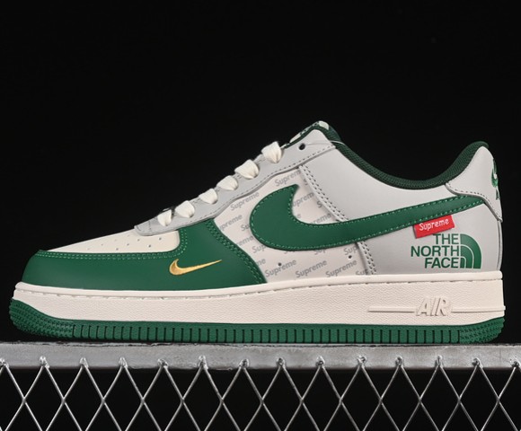 Nike Air Force 1 Low '07 White Grey Green ZH2598-321 (Men's US7-11 WMNS USW5.5-8) Sneaker