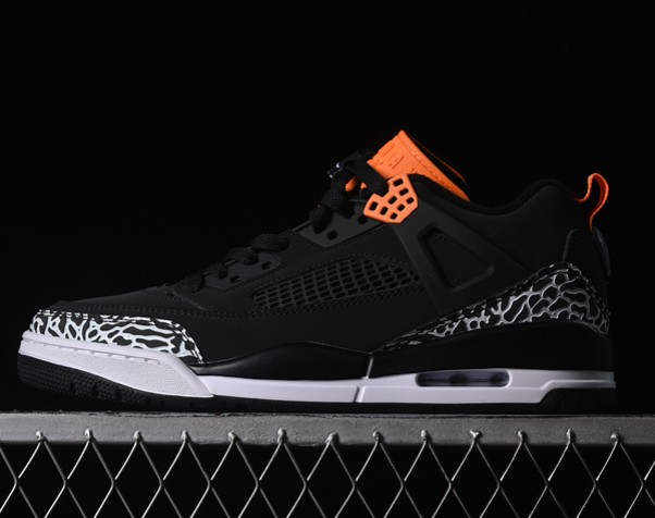 Air Jordan Spizike Low Halloween Black Starfish White Orange FQ1759-008 (Men's US7-13 WMNS USW5.5-8) Sneaker