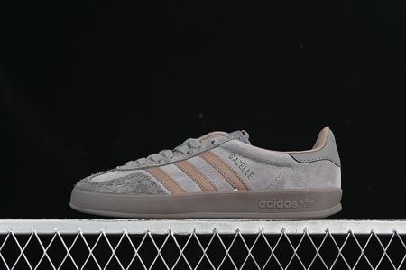 adidas Originals Gazelle Indoor Charcoal Earth Strata Gum JQ6213 (WMNS USW4-7.5 Men's US7-11) Sneaker