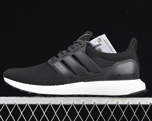 adidas UltraBoost 1.0 Double Black White HQ4201 Running Shoes