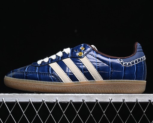 Wales Bonner x adidas Samba OG Collegiate Navy Wonder White JH9825 Sneaker