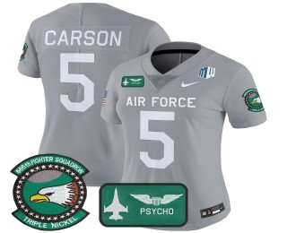 Women's Air Force Falcons #5 Dylan Carson 555th F.U.S.E. 2025 'Air Power Legacy Series' Vapor Limited Stitched Football Jersey