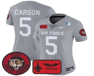 Women's Air Force Falcons #5 Dylan Carson 120th Fighter F.U.S.E. 2025 'Air Power Legacy Series' Vapor Limited Stitched Football Jersey
