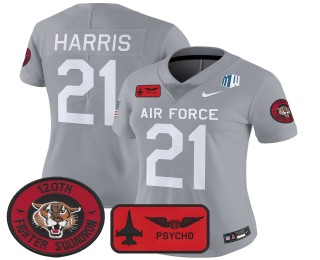 Women's Air Force Falcons #21 Cade Harris 120th Fighter F.U.S.E. 2025 'Air Power Legacy Series' Vapor Limited Stitched Football Jersey