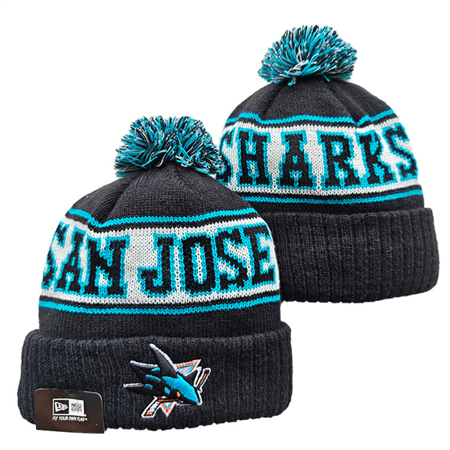 San Jose Sharks 2025 Knit Hats 006