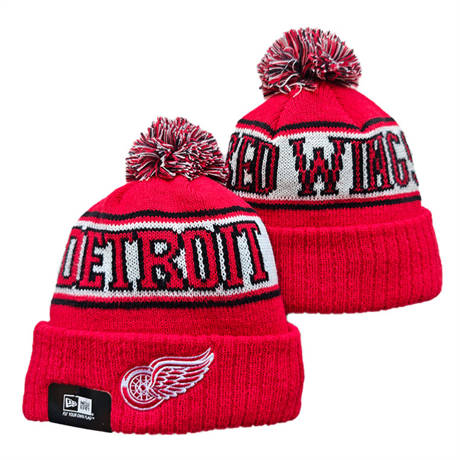 Detroit Red Wings 2025 Knit Hats 006