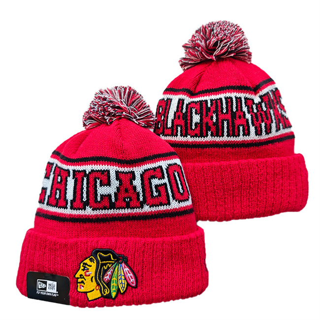Chicago Blackhawks 2025 Knit Hats 003