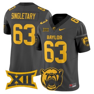 Men's Baylor Bears #63 Mike Singletary F.U.S.E. 2025 Vapor Limited Jersey - Black