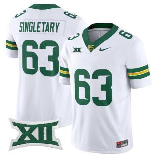 Men's Baylor Bears #63 Mike Singletary F.U.S.E. 2025 Vapor Limited Jersey - White