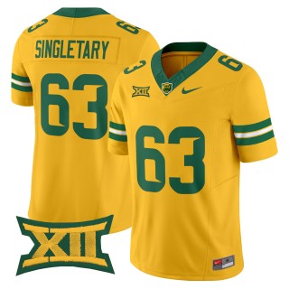 Men's Baylor Bears #63 Mike Singletary F.U.S.E. 2025 Vapor Limited Jersey - Gold