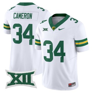 Men's Baylor Bears #34 Josh Cameron F.U.S.E. 2025 Vapor Limited Jersey - White