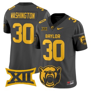Men's Baylor Bears #30 Bryson Washington F.U.S.E. 2025 Vapor Limited Jersey - Black