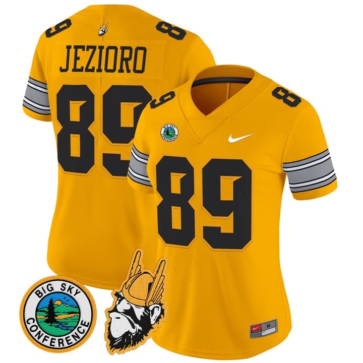 Women's Idaho Vandals #89 Gold 1975 Throwback Vapor Limited Stitched Football Jersey