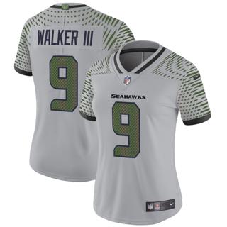 Women's Seattle Seahawks #9 Kenneth Walker III 2025 Rivalries Nike Vapor Limited Stitched Jersey Women's Seattle Seahawks #9 Kenneth Walker III 2025 Rivalries Nike Vapor Limited Stitched Jersey