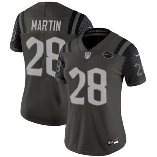 Women's New York Jets #28 Curtis Martin 2025 Rivalries Nike Vapor Limited Stitched Jersey Women's New York Jets #28 Curtis Martin 2025 Rivalries Nike Vapor Limited Stitched Jersey
