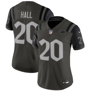 Women's New York Jets #20 Breece Hall 2025 Rivalries Nike Vapor Limited Stitched Jersey Women's New York Jets #20 Breece Hall 2025 Rivalries Nike Vapor Limited Stitched Jersey