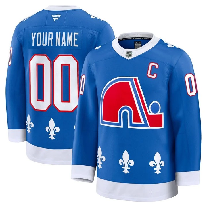 Men's & Women's & Youth Colorado Avalanche Custom Blue C Patch Alternate 2025 Stitched Jersey