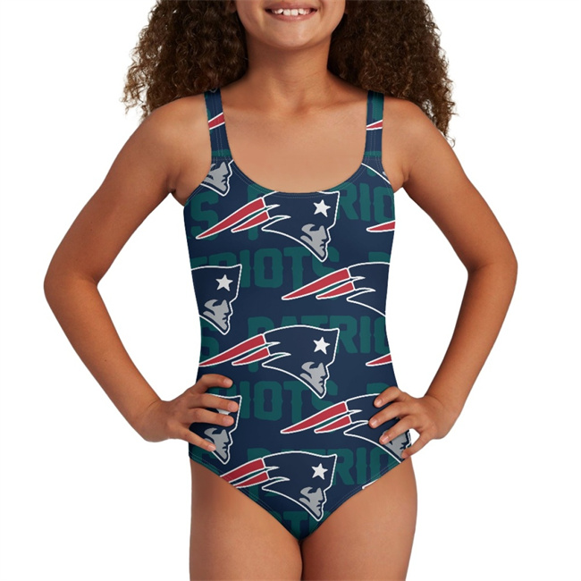 Youth New England Patriots Bodysuit Comfortable Swimwear Beachwear Bathing 001(Pls check description for details)