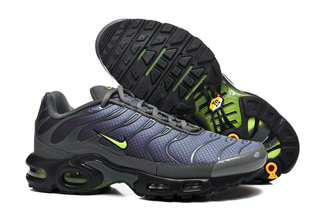 Men's Hot sale Running weapon Air Max TN1 Black-Purple Shoes 062