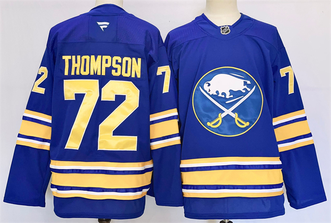 Youth Buffalo Sabres #72 Tage Thompson Blue 2024-25 Stitched Jersey