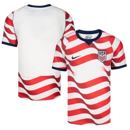 USMNT Blank Team White Home Nike 2026 World Cup Match Jersey