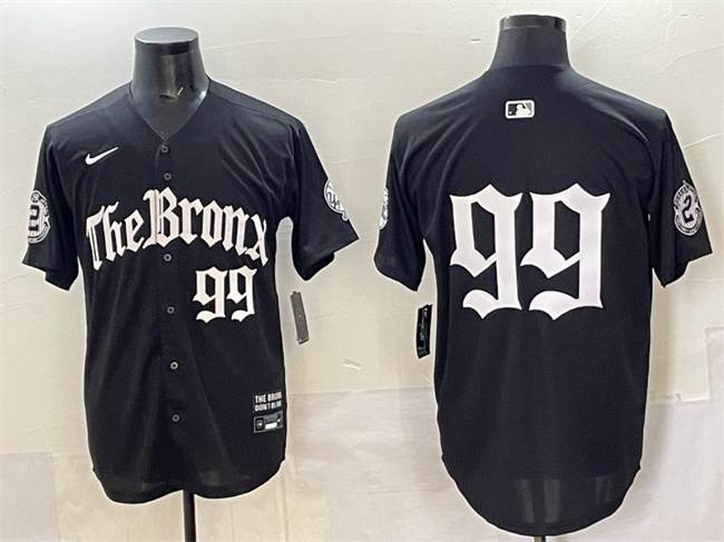 Men's New York Yankees ACTIVE PLAYER Custom Black 'Gothic Legacy Edition' Vapor Premier Limited Stitched Baseball Jersey