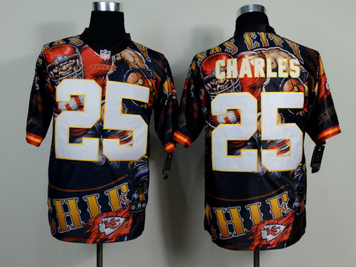 Nike Kansas City Chiefs #25 Jamaal Charles 2014 Fashion Elite Jersey