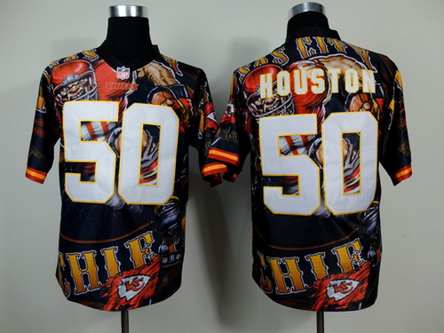 Nike Kansas City Chiefs #50 Justin Houston 2014 Fashion Elite Jersey