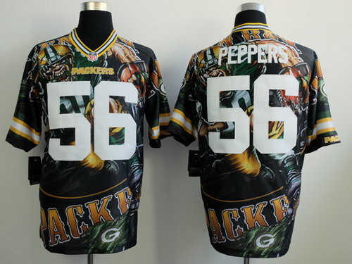 Nike Green Bay Packers #56 Julius Peppers 2014 Fashion Elite Jersey