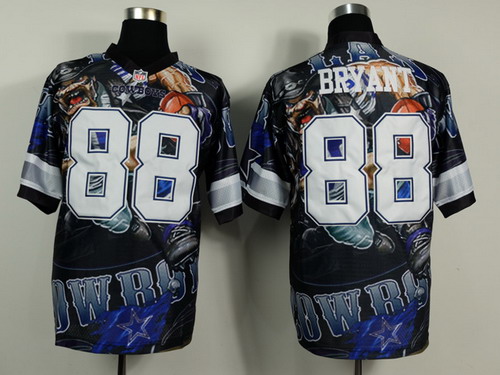 Nike Dallas Cowboys #88 Dez Bryant 2014 Fashion Elite Jersey