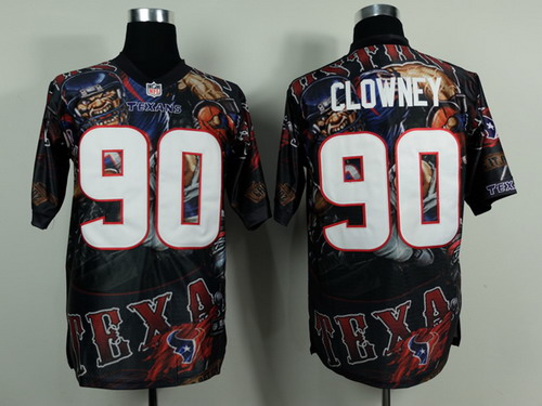 Nike Houston Texans #90 Jadeveon Clowney 2014 Fashion Elite Jersey