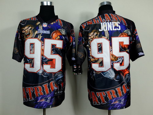 Nike New England Patriots #95 Chandler Jones 2014 Fashion Elite Jersey