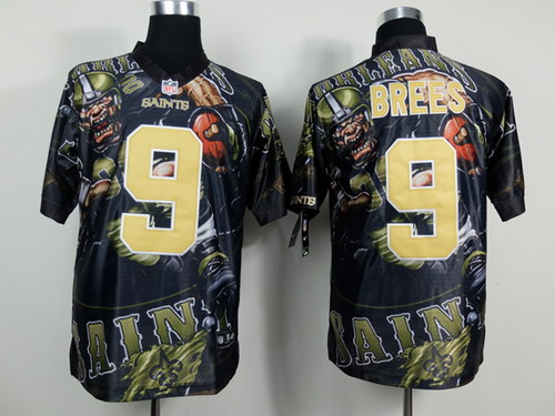 Nike New Orleans Saints #9 Drew Brees 2014 Fashion Elite Jersey